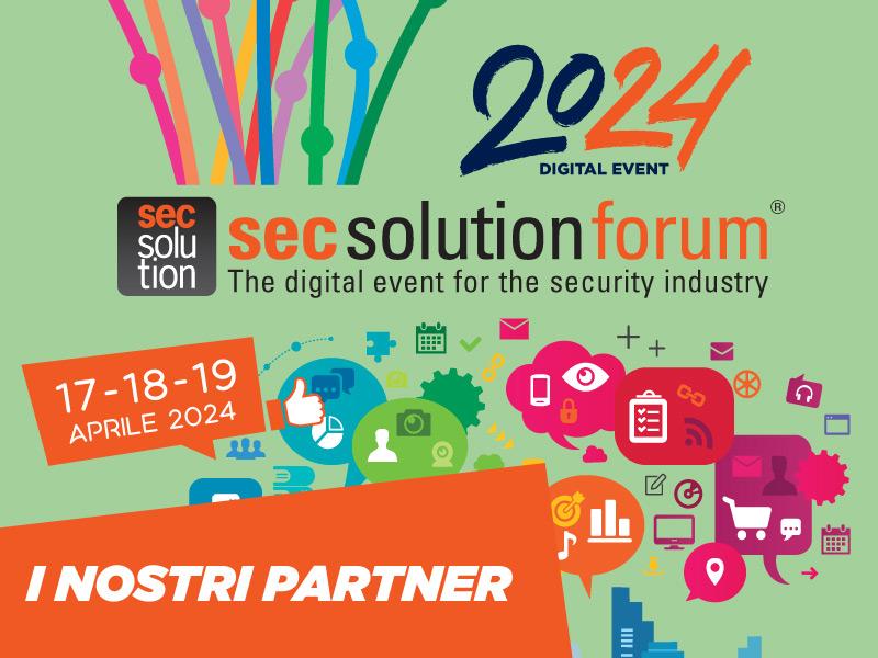 secsolutionforum 2024: un grazie ai partner!