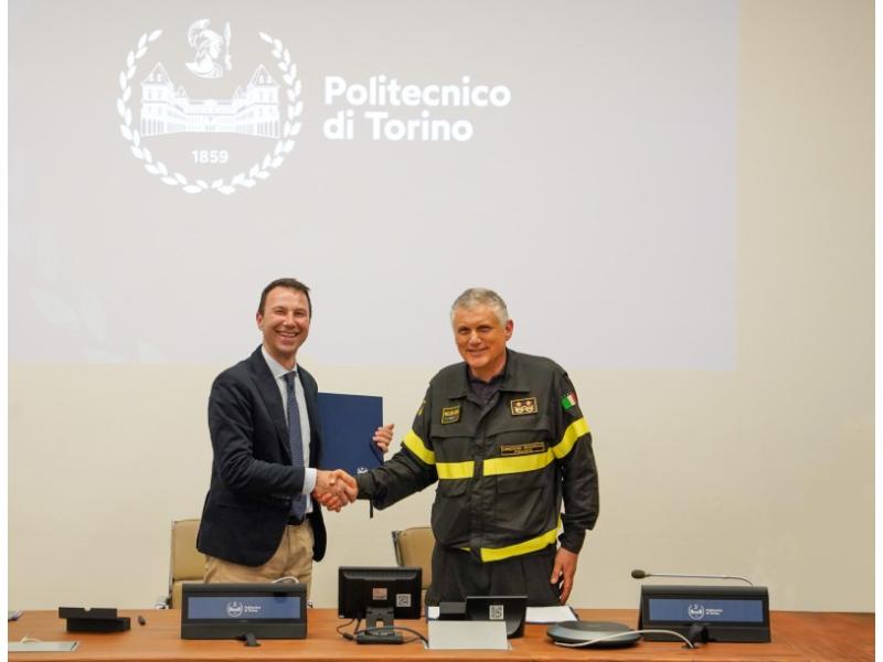 Politecnico di Torino e Corpo Nazionale dei Vigili del Fuoco, accordo in nome dell'ambiente