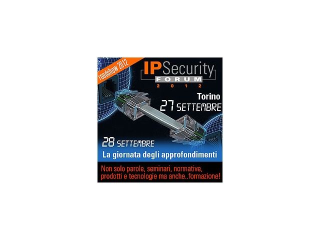 La crisi come opportunità  a IP Security Forum Torino