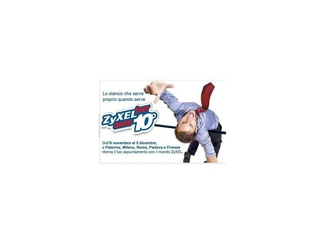 Al via la decima edizione dello ZyXEL Tour