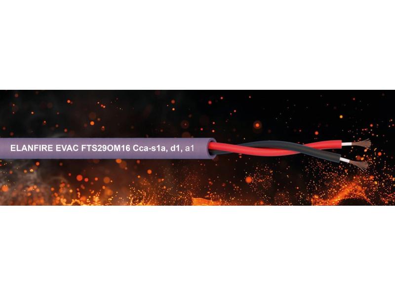 ELAN: cavo resistente al fuoco per impianti antincendio