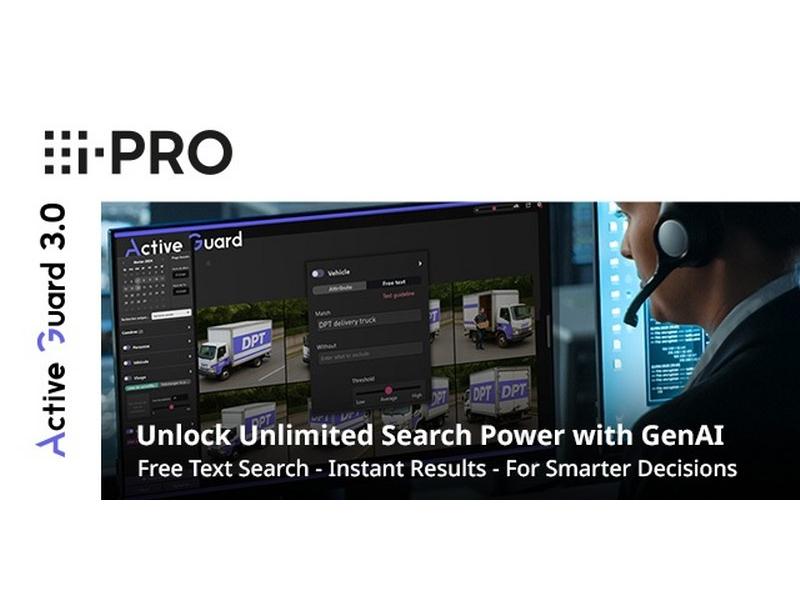 i-PRO EMEA: Software di ricerca con IA Generativa