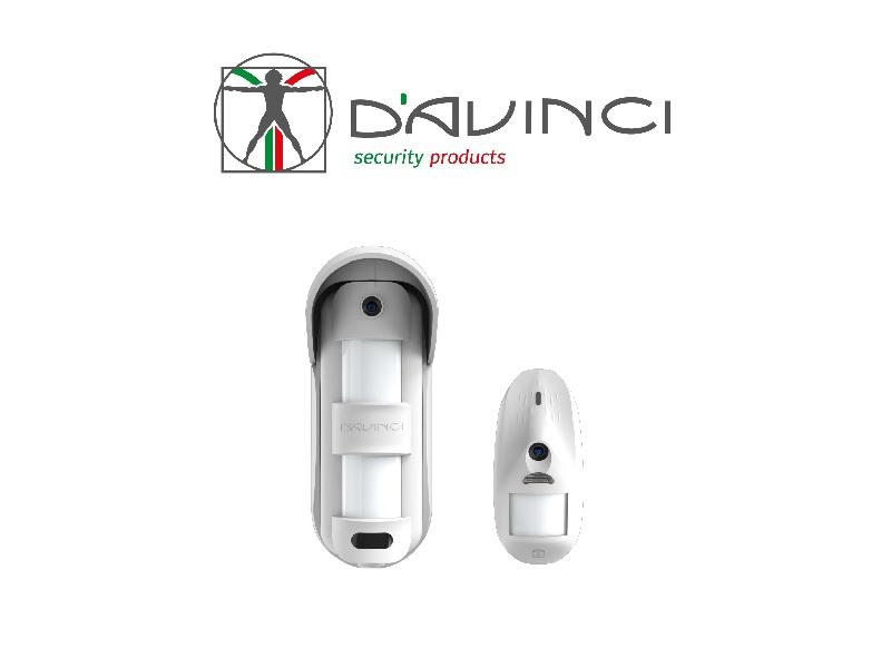 D'AVINCI Security Products: foto-verifica con sensori video indoor e outdoor