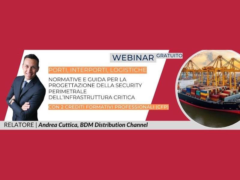 Cias Elettronica: sicurezza portuale e logistica, nuove sessioni webinar a marzo