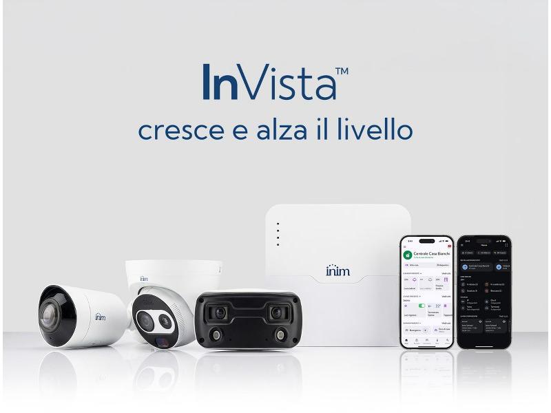 INIM: telecamere panoramiche, termiche e per varchi