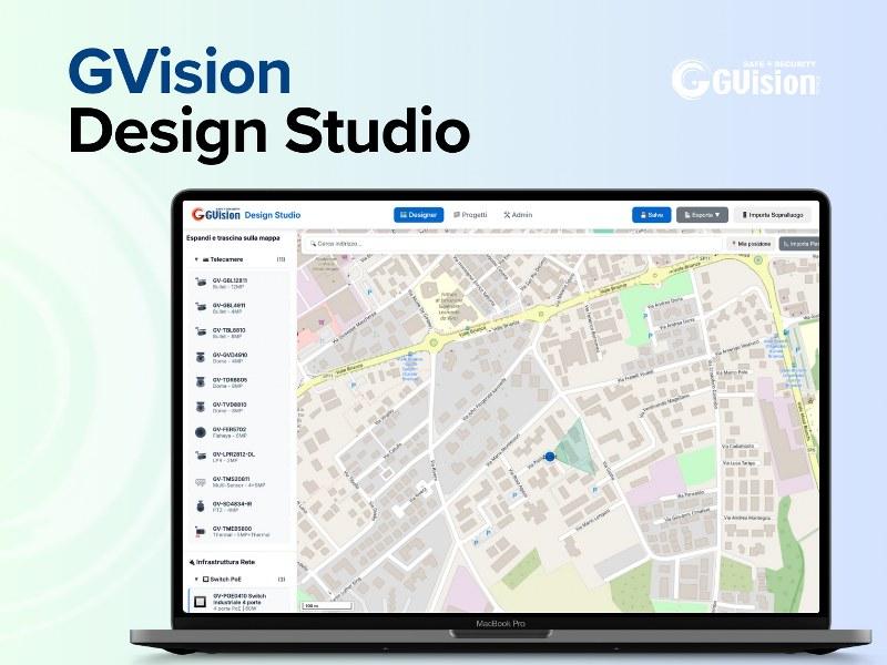 GVISION ITALIA: piattaforma web per sistemi videosorveglianza