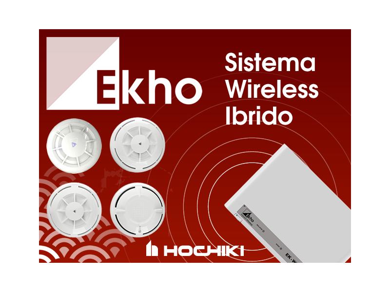 Soluzioni wireless per la rivelazione incendio: il sistema ibrido Ekho di Hochiki a secsolutionforum 2026