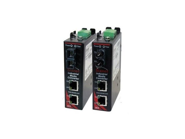 Sixnet presenta un versatile media converter Ethernet a 3 porte