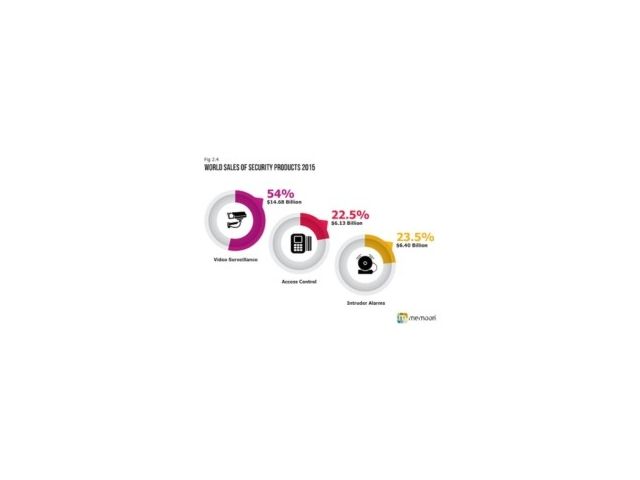 + 8% per il mercato globale dei prodotti di sicurezza