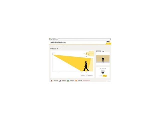 AXIS Site Designer, l'applicazione per ridurre i tempi di progettazione di soluzioni di sicurezza 
