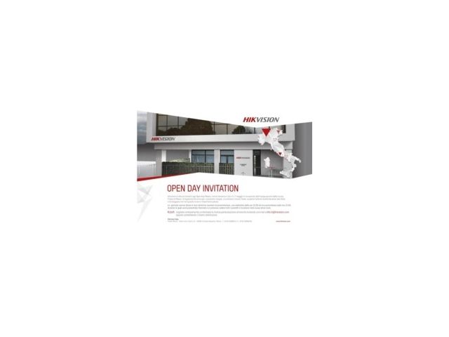 16-17 maggio: Hikvsion Italy inaugura con un doppio open day la nuova filiale di Milano 