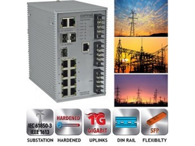 Dispositivi di Trasmissione Ethernet ComNet Europe per il mercato delle Power Utilities