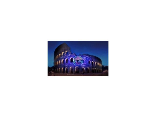 150 anni delle relazioni Italia-Giappone: il Colosseo illuminato da tecnologie Panasonic 