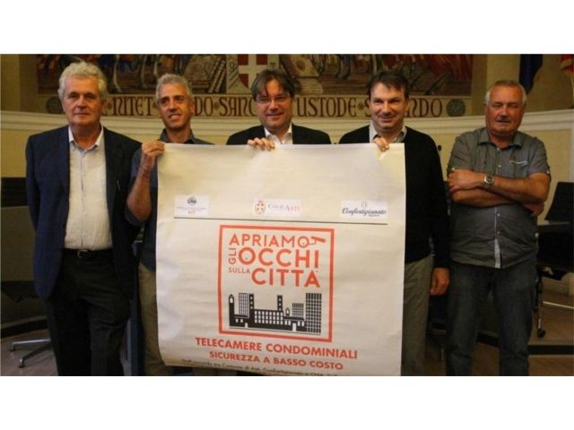 Asti: finanziamento per i negozi che installano telecamere di sicurezza 