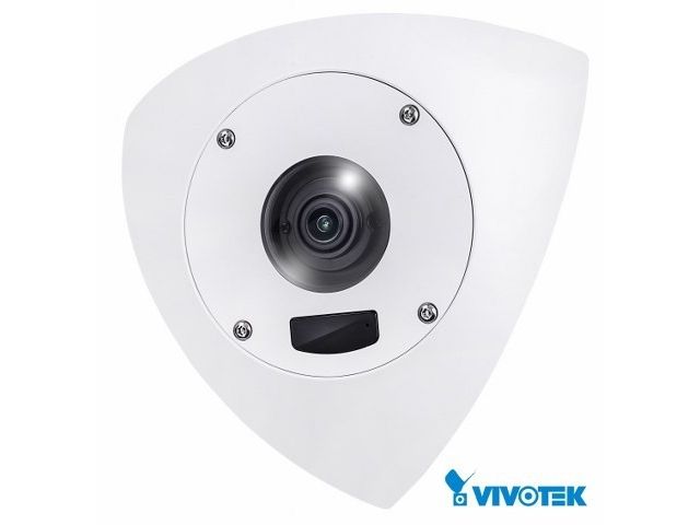 Videocamera corner dome antivandalo per carceri Vivotek