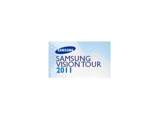 Parte il Samsung Vision Tour 2011