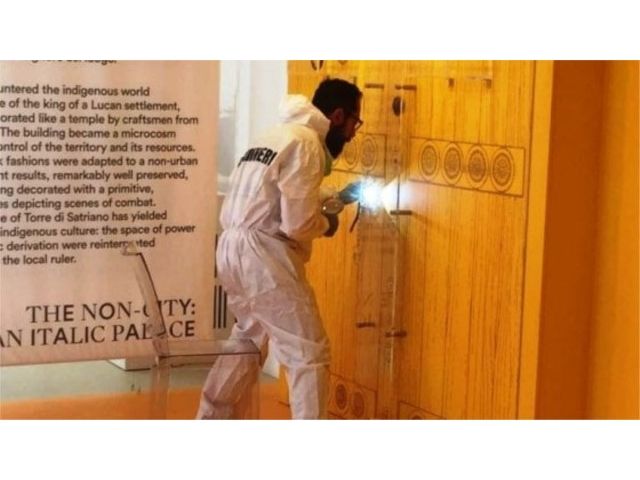 Scavi di Pompei, avvenuto un furto in una sala senza sistema di videosorveglianza 