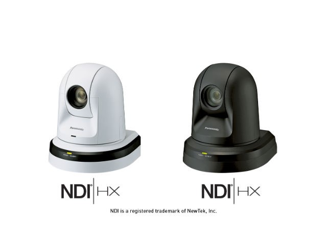 Panasonic, integrato il protocollo NDI su una nuova linea di telecamere