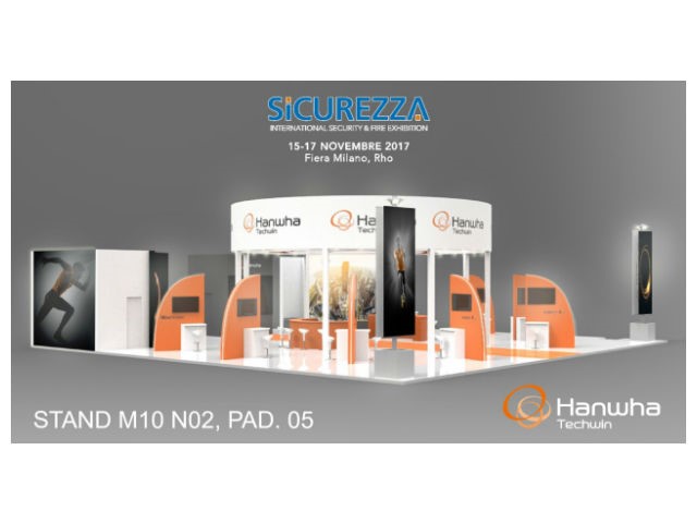 WE MOVE: Hanwha Techwin a Sicurezza 2017