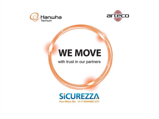 A Sicurezza 2017 Hanwha Techwin e Arteco presentano soluzioni integrate