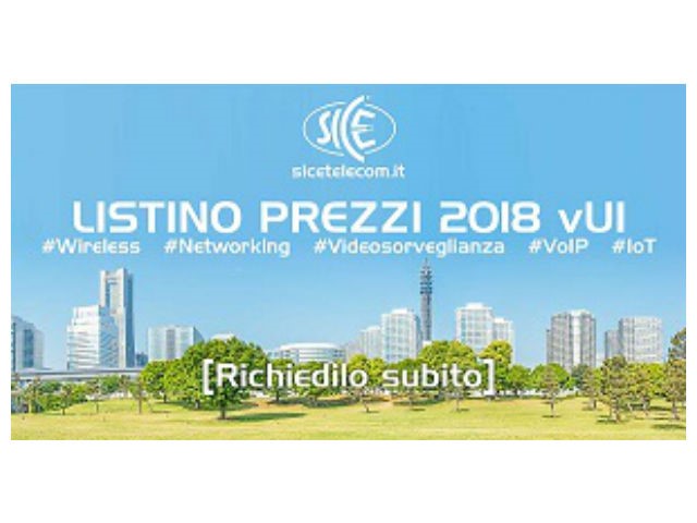 SICE, un listino 2018 ricco di novità