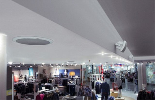 Tecnologie audio di rete Axis integrate a servizi di musica per valorizzare l'esperienza del cliente 