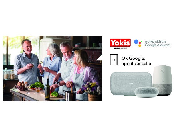 Urmet: comfort e sicurezza in casa grazie a Yokis e Google Home