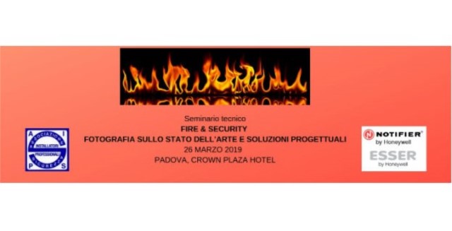 AIPS e Notifier Italia: seminario tecnico Fire&Security
