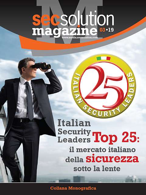 Secsolution Magazine n.3 Mar/19. Italian Security Leaders Top 25