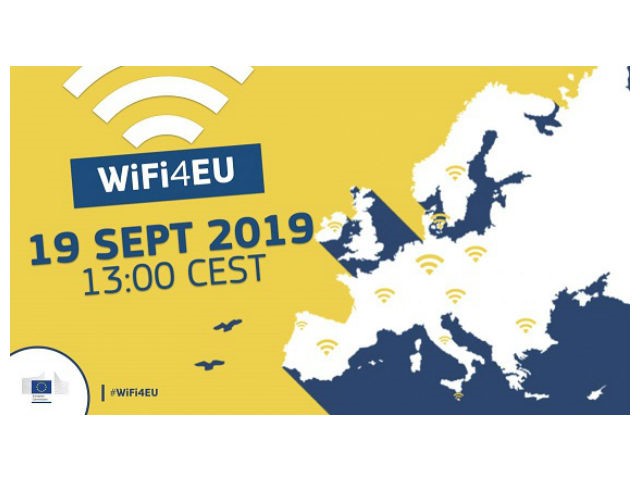 19 Settembre 2019: terza chiamata per il WiFi4EU