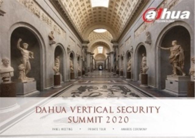 Dahua Vertical Security Summit 2020, il 