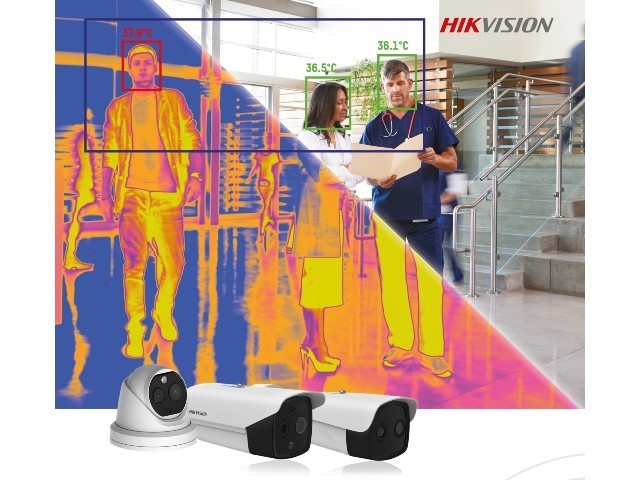 Hikvision: Termografiche BI-Spectrum, accurata misurazione della temperatura della superficie cutanea