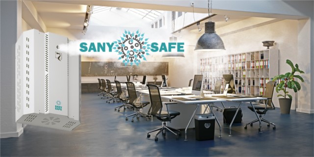 AVS Elecrtonics: Sany Safe, soluzione per sanificare gli ambienti