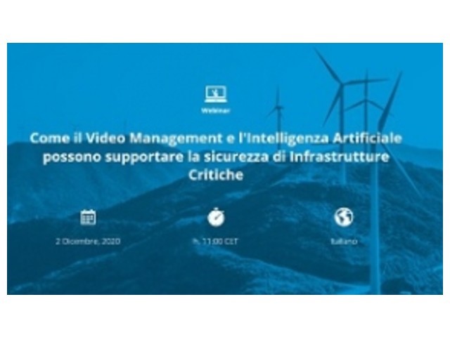 Commend Italia, Milestone System: webinar 