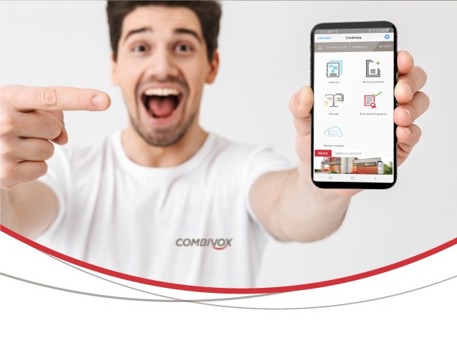 Combivox: CombiApp, l'Assistente virtuale al servizio degli Installatori
