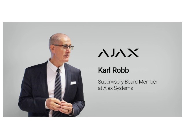 Ajax Systems, Karl Robb nominato Membro Indipendente del Consiglio