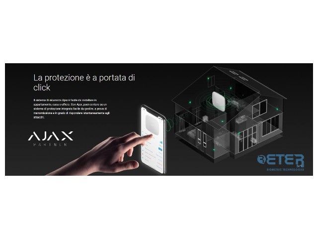 Eter Biometric, webinar per scoprire il sistema di sicurezza Ajax System