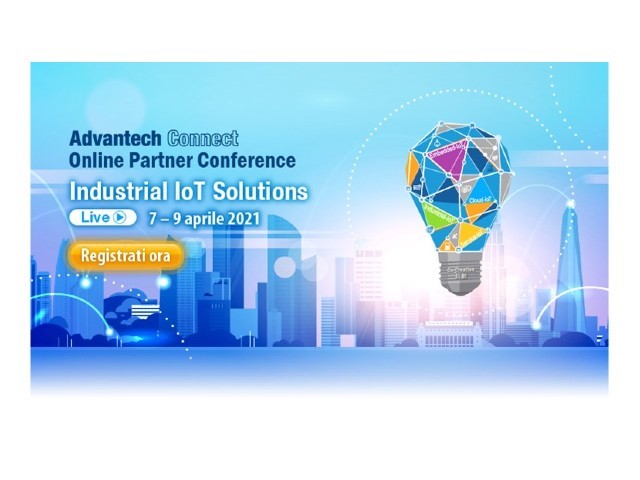 Advantech Connect Online Partner Conference, promuovere la trasformazione digitale con l'Industrial IoT