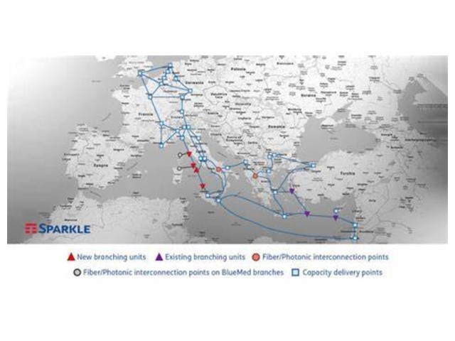 Sparkle potenzia Nibble, la nuova dorsale ottica mediterranea ed europea, con Infinera ICE6 800G