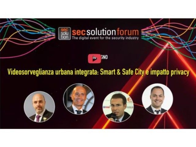 Smart & Safe City e riconoscimento facciale: on line l’intervento dell’esperto a secsolutionforum