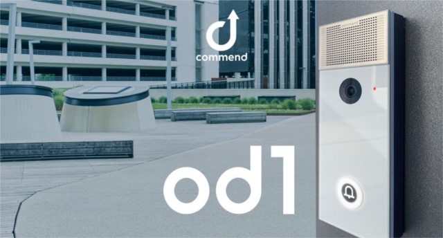 Commend: od1, nuovo terminale interfonico a un tasto, potente e affidabile