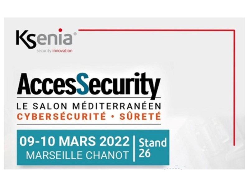 Ksenia Security partecipa alla fiera AccesSecurity