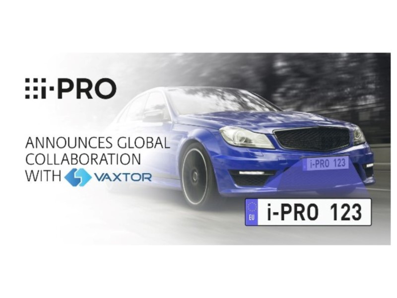 i-PRO e Vaxtor, collaborazione globale per app ALPR per telecamere con funzionalità AI