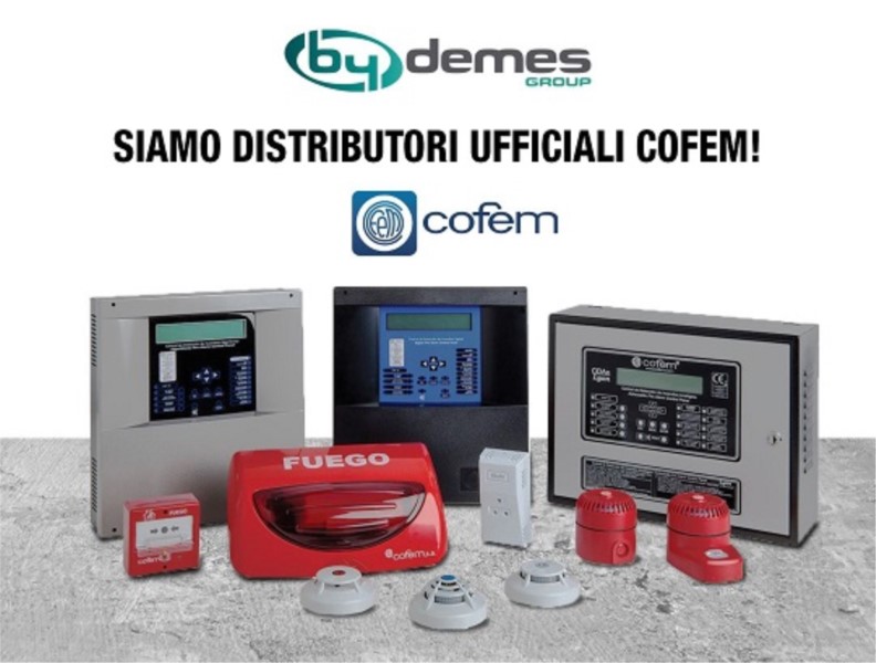 By Demes Group distributore delle soluzioni per la sicurezza antincendio di COFEM 