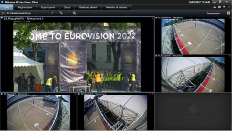 Milestone Systems per la sicurezza di Eurovision Song Contest 