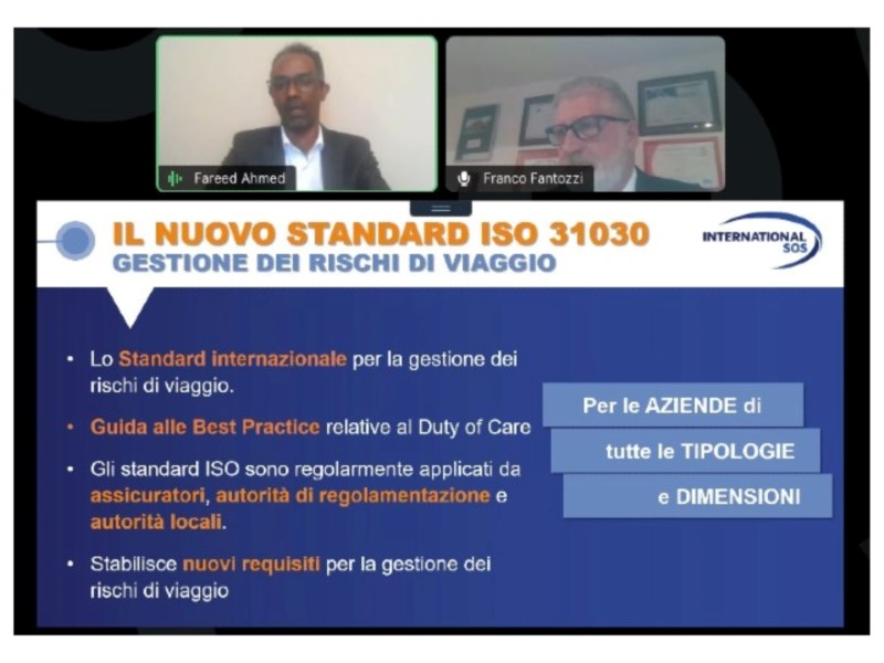Gli esperti di International SOS a confronto sullo standard internazionale ISO 31030