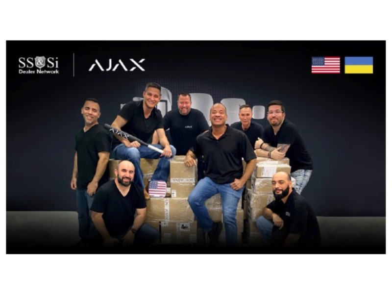 Ajax Systems: SS&Si Dealer Network è il suo primo distributore ufficiale per il Nord America 