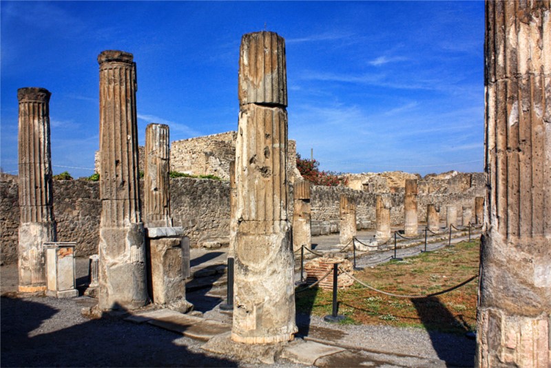 Area archeologica di Pompei modello di tecnologie all'avanguardia