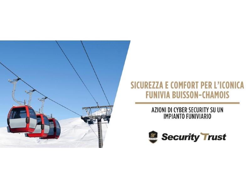 Security Trust per la sicurezza e il comfort della funivia Buisson-Chamois