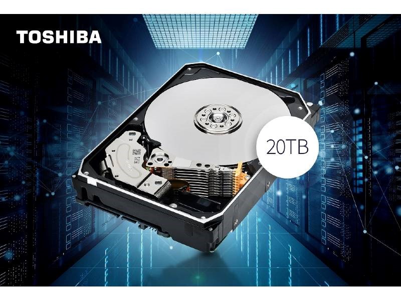 Toshiba, hard disk MG10 Series da 20TB